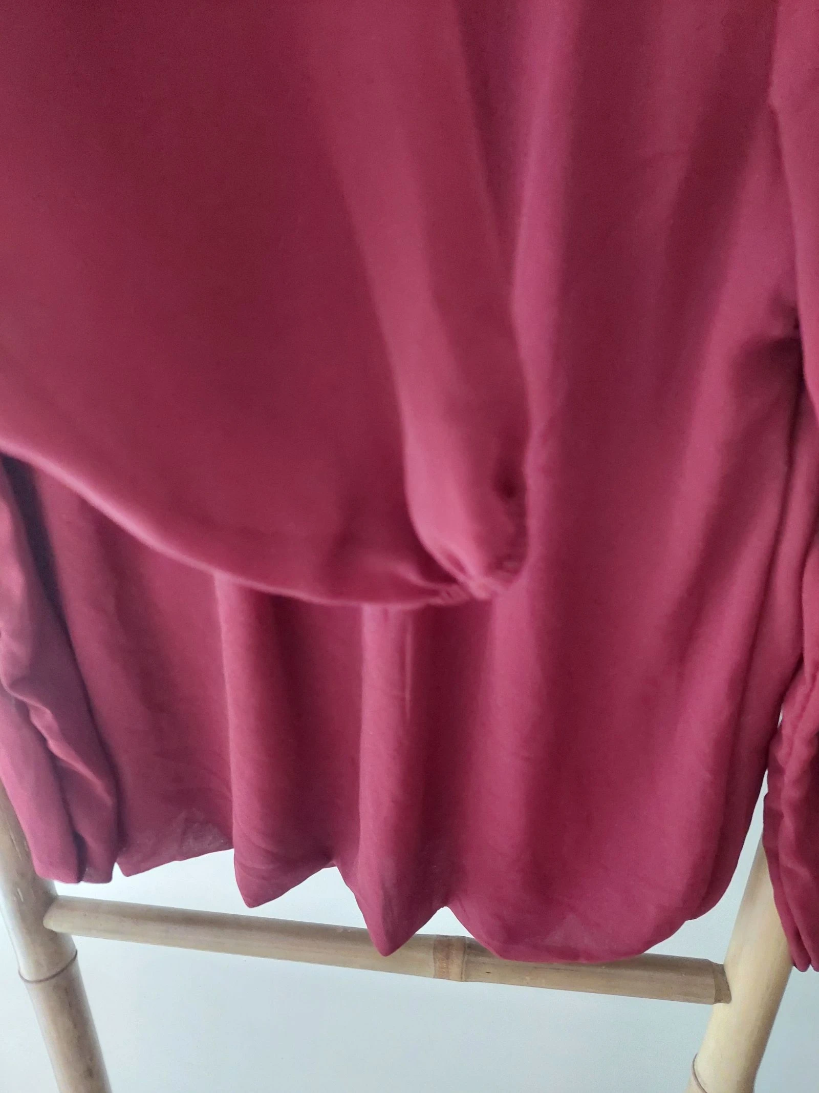 Fabriqué en Italie - Blouse bordeaux – photo 3